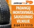 Padangų montavimas, saugojimas Vilniuje 